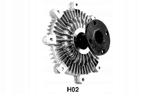 фото №2, Japko 36h02 сцепление, вентилятор охлаждение