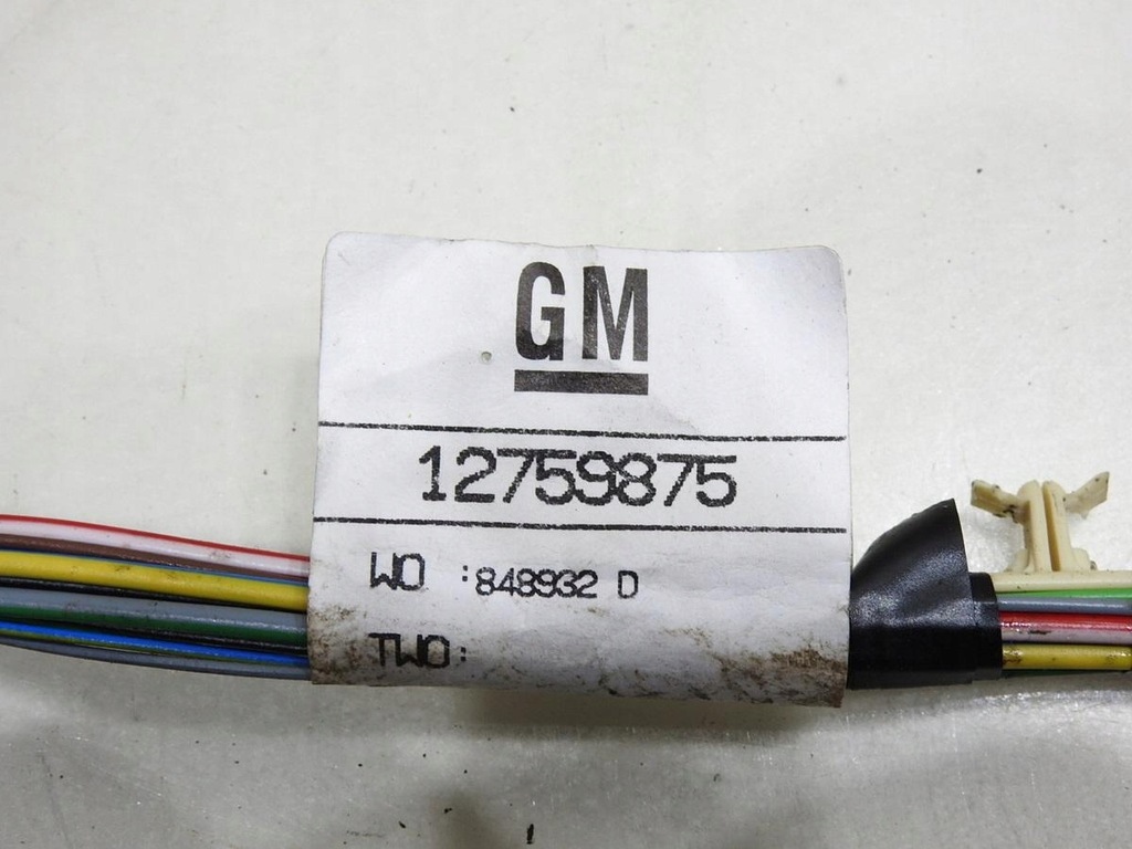 фото №10, Джгут електропроводка двері правий перед saab 9-3 ii