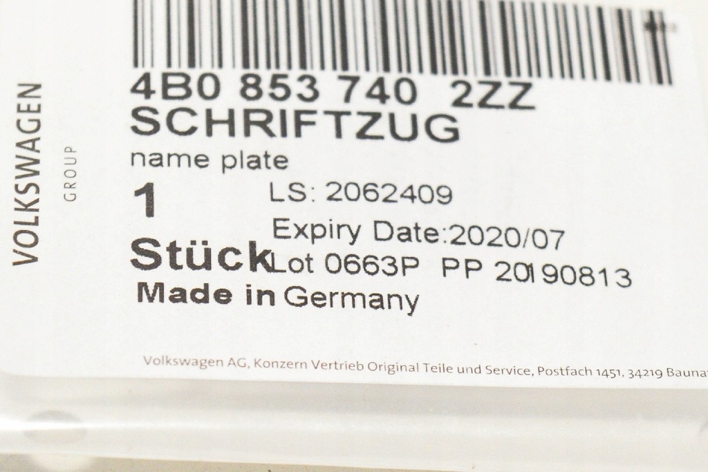 фото №6, Audi rs6 c7 емблема na кришка багажника 4b08537402zz 4b0853740 2zz