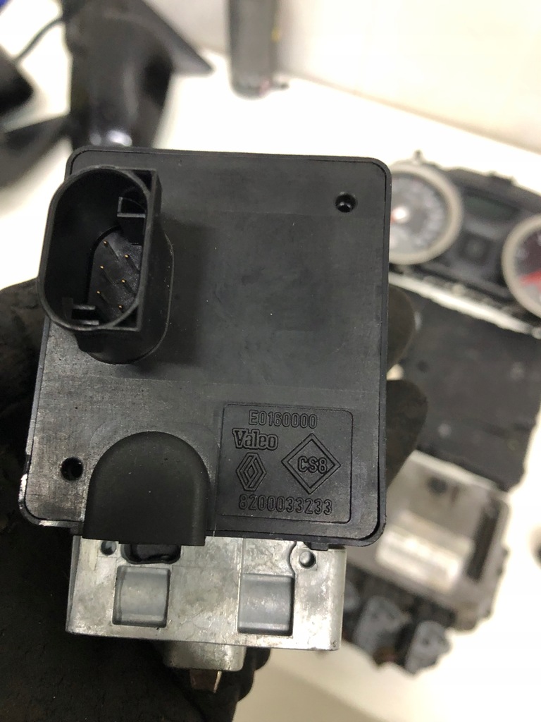 фото №4, Блок управления набор стартовый renault megane ii 1.9 dci 0281011275