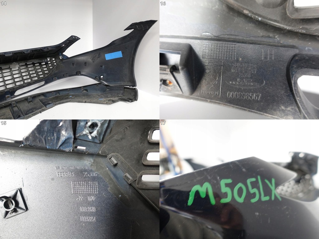 Ferrari roma f169 20-24 spider бампер бампер + спойлер + решітка радіатора перед Зі Шроту