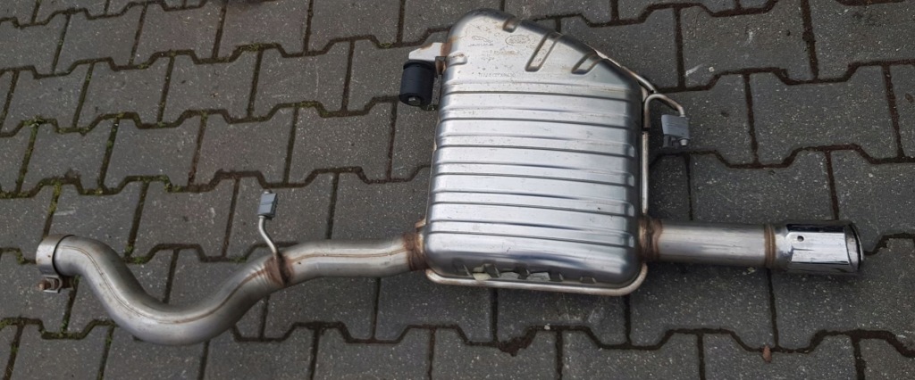 фото №8, Jaguar xf x260 2.0d 4x4 awd гаситель конечный выхлоп левый хром hx63-5k243-ne