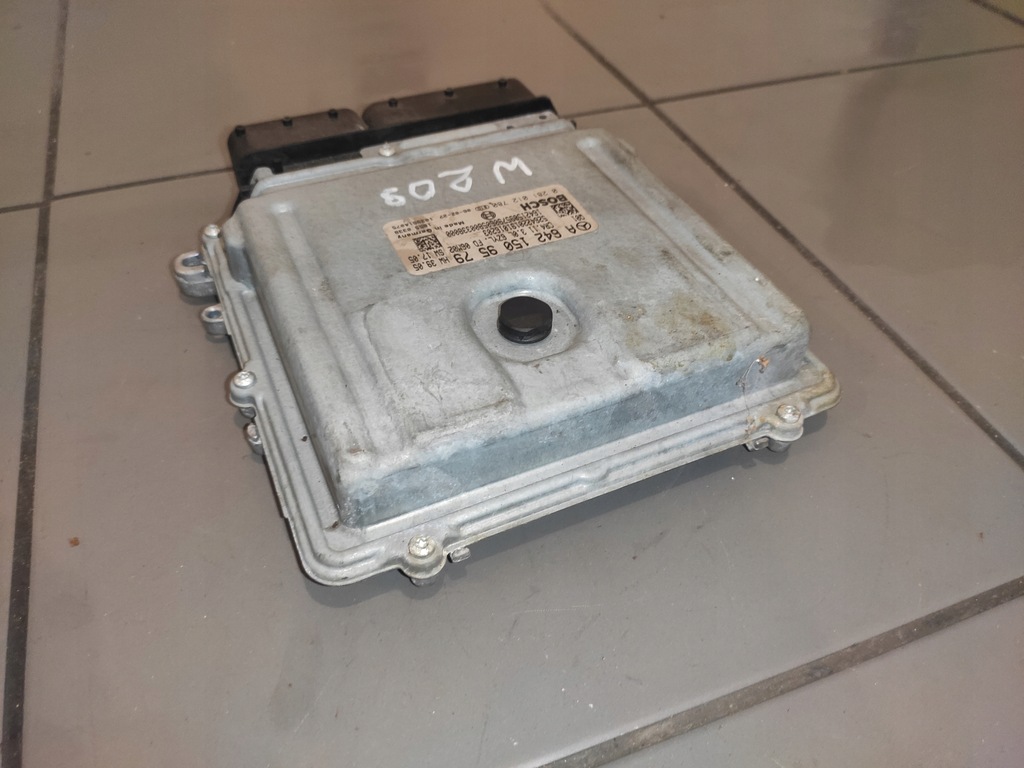 фото №12, Mercedes w209 3.0cdi набор стартовый бортовой компьютер двигателя ecu замок зажигания ключ