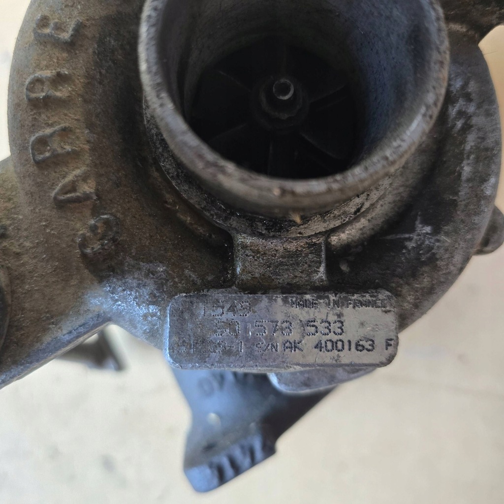 фото №6, Турбина турбонагнетатель do opel vectra b astra g zafira 2.0 dti 90573533 oe1