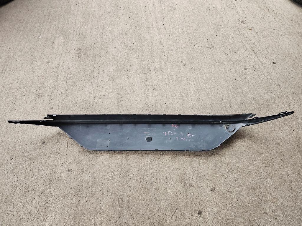 фото №11, Seat leon iii спойлер накладка бампера заднего задняя 5f0807487