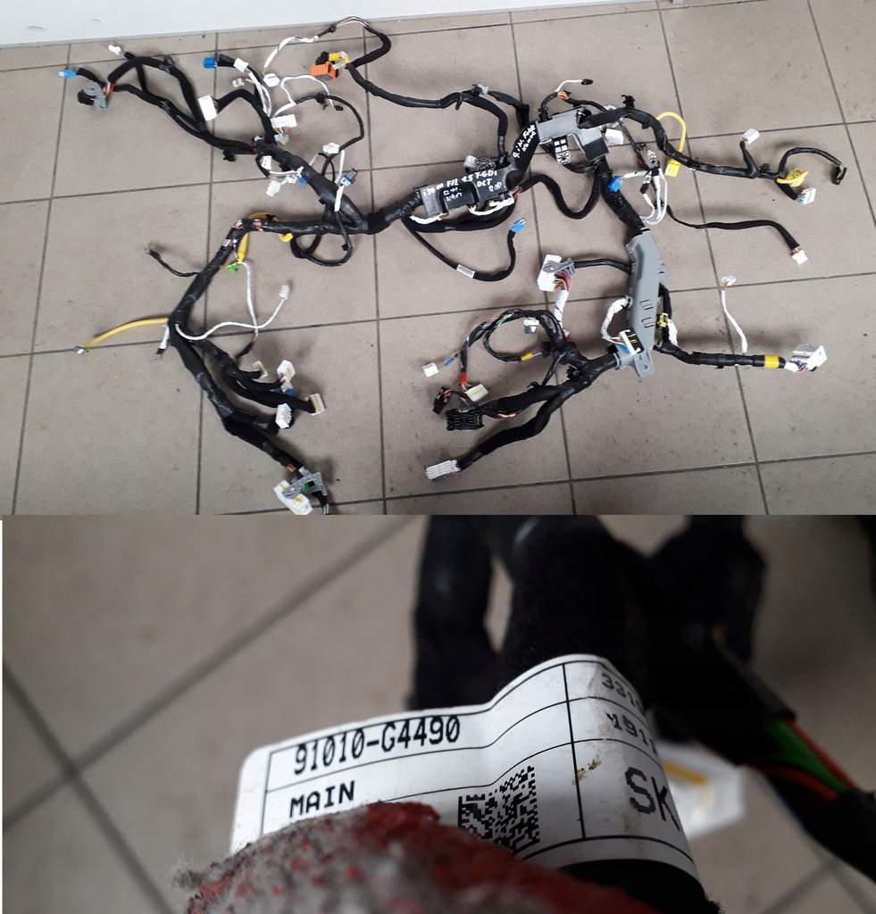фото №10, Hyundai i30 iii 2017-22r джгут електропроводка панелі
