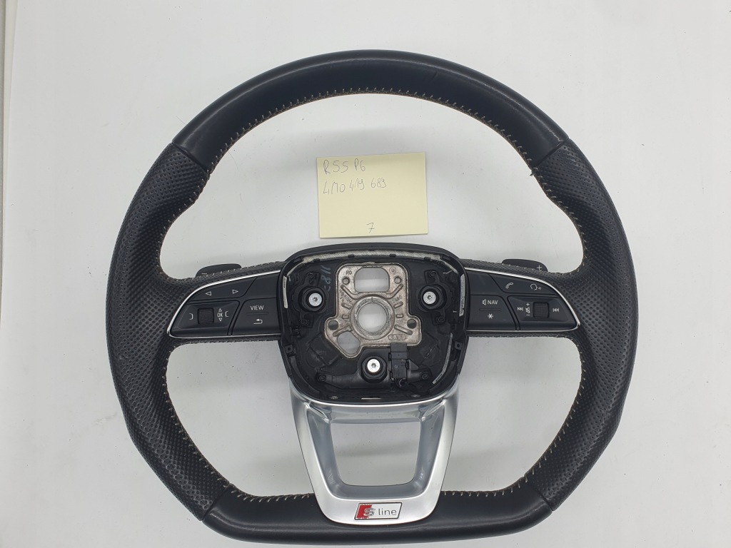 фото №1, Повітропровід audi q7 4m s-line пелюстки перемикання зрізана 4m0419689