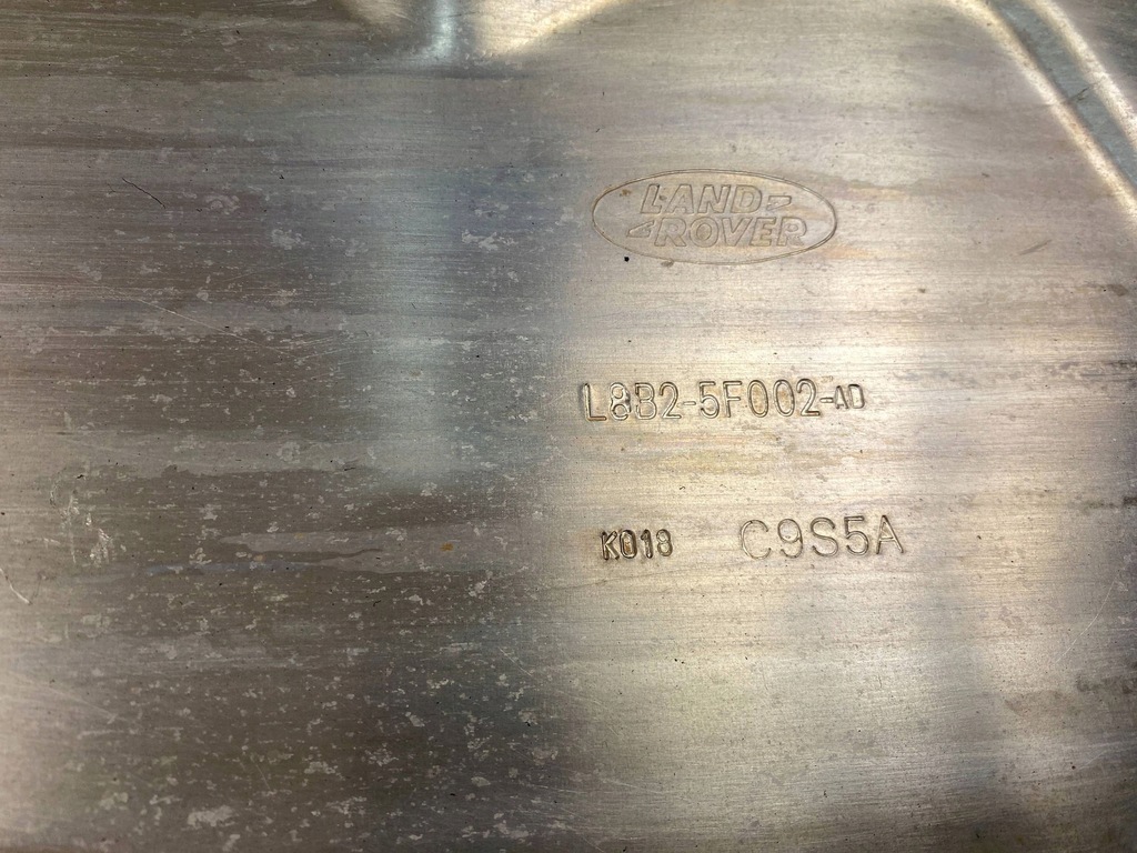 фото №11, Плита защита пол pod двигатель land rover defender ii l663 l8b2-5f002-ad