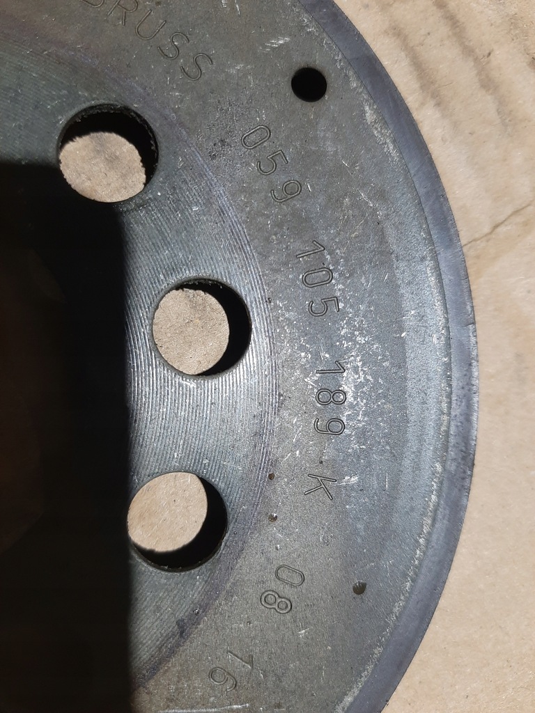 фото №2, Audi q5 sq5 ii колесо зчеплення 059105189k