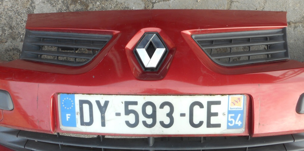 фото №4, Renault modus бампер передний перед