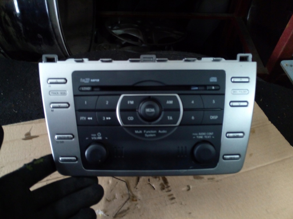 фото №1, Радио cd mp3 чейнджер mazda 6 gh 07- gs1e669rxa