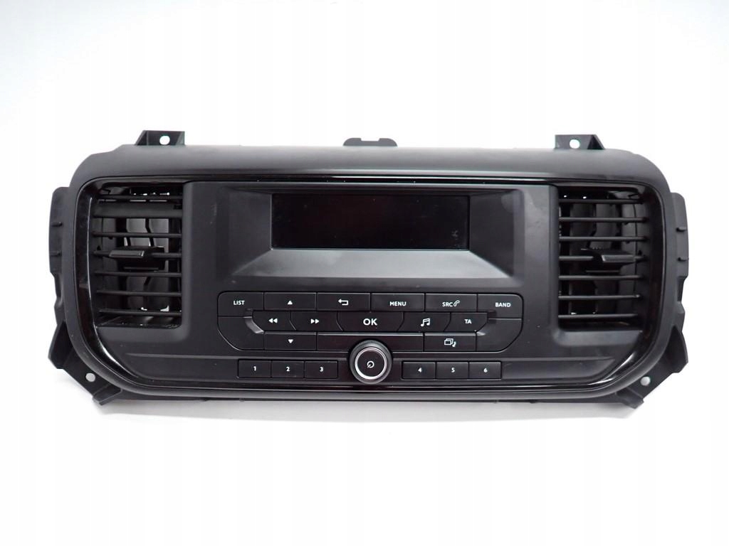 фото №1, Панель перемикач радіо europa 9836586480 peugeot expert iii 22r