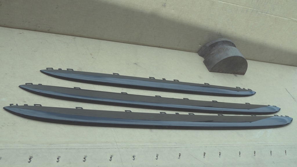 фото №1, Молдинг накладки mini cooper f55 чёрные комплект x3