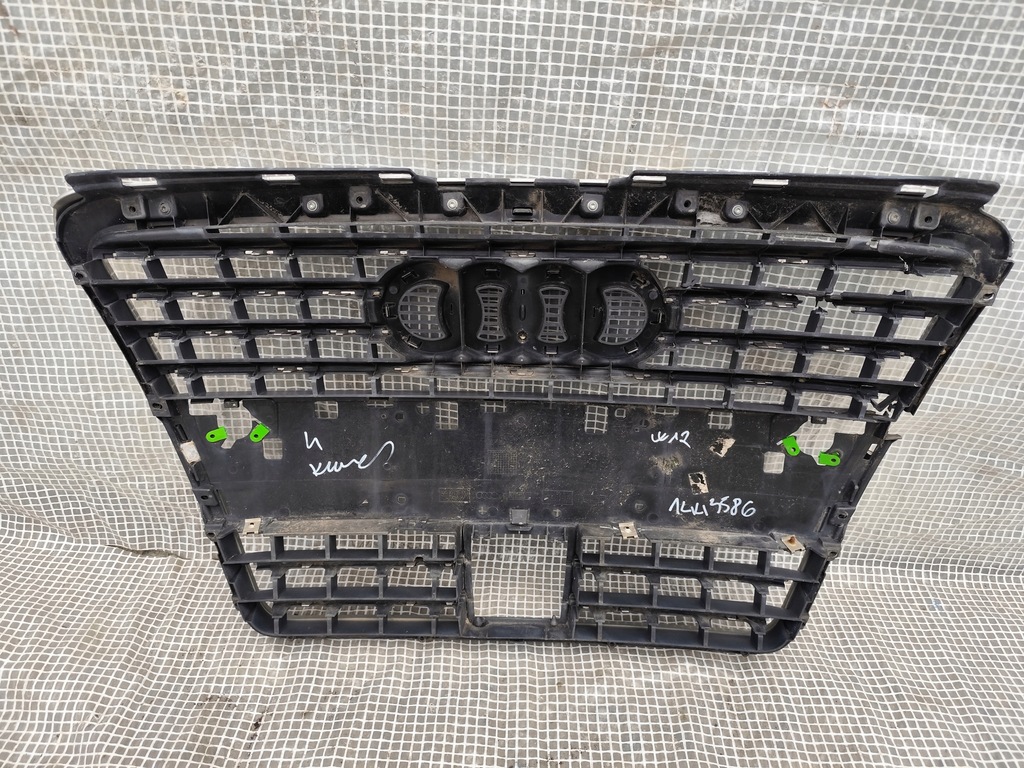 фото №13, Audi a8 d3 4e0 w12 s8 решётка радиатора решётка радиатора pod радар acc distronic 4e0853651ab