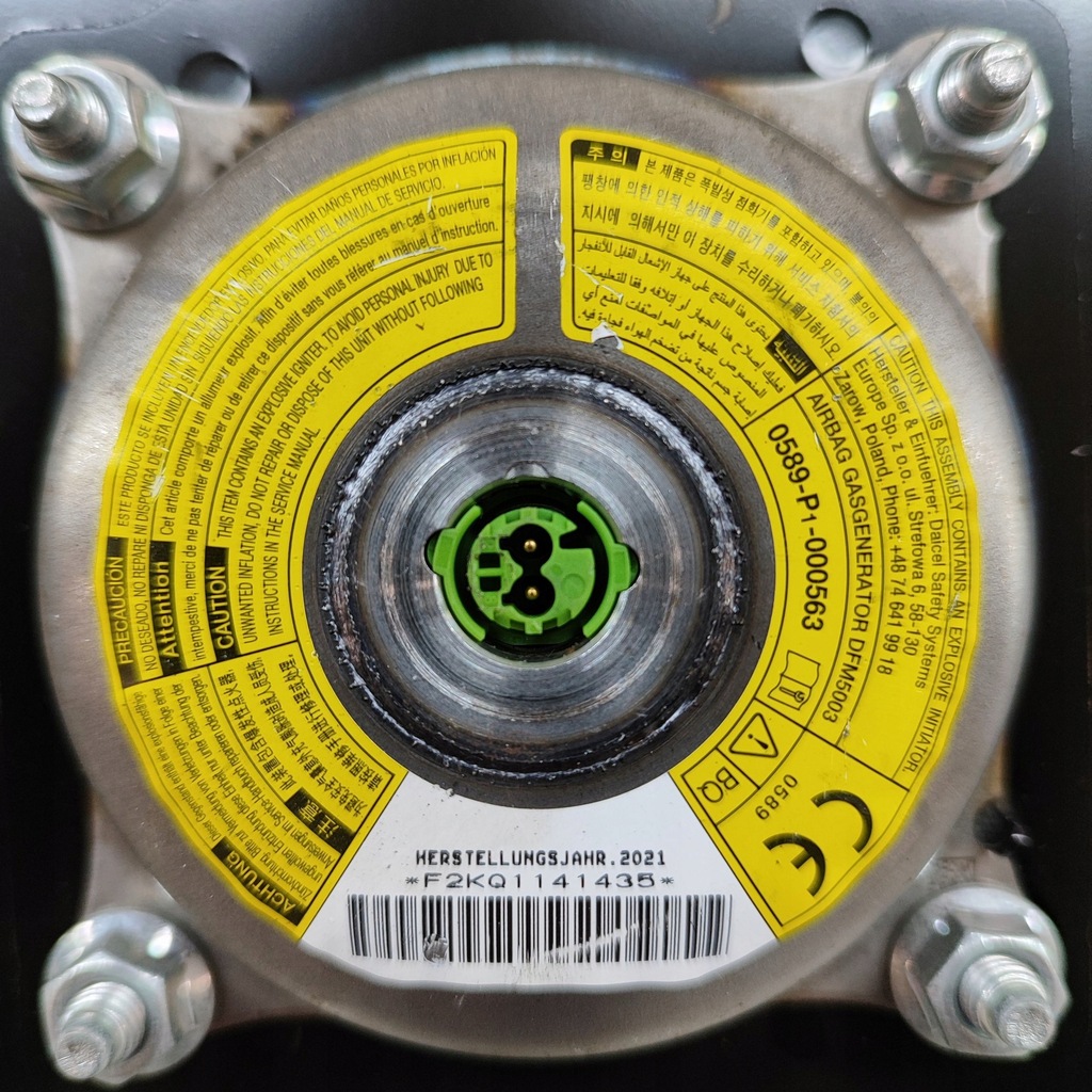 фото №7, Kia ev6 2022 подушка повітряна подушка безпеки пасажира