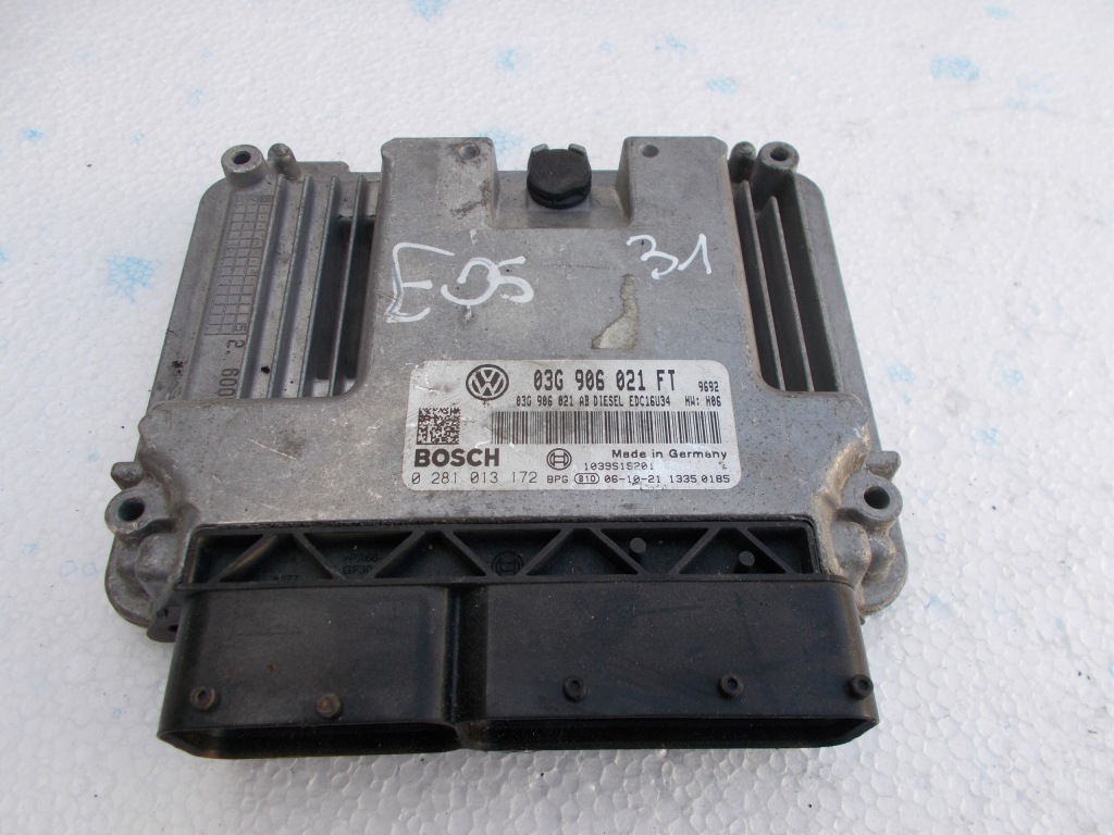 фото №1, Eos 2,0tdi бортовий комп'ютер 03g906021ft