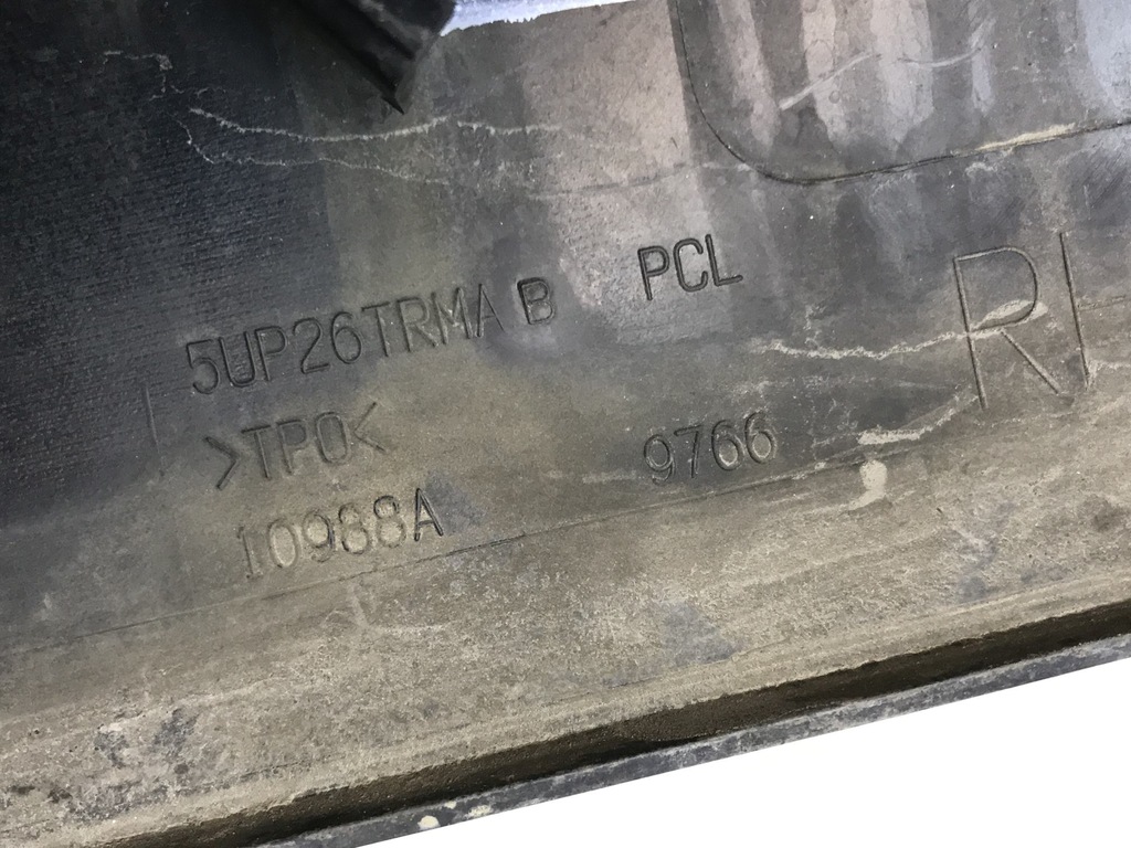 фото №14, Jeep compass ii 1.4it 2018r молдинг дверь правый задняя правая задняя 5up26trmab