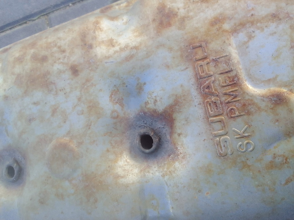 фото №9, Subaru crosstrek 17-22 гаситель выхлоп 2.0b usa