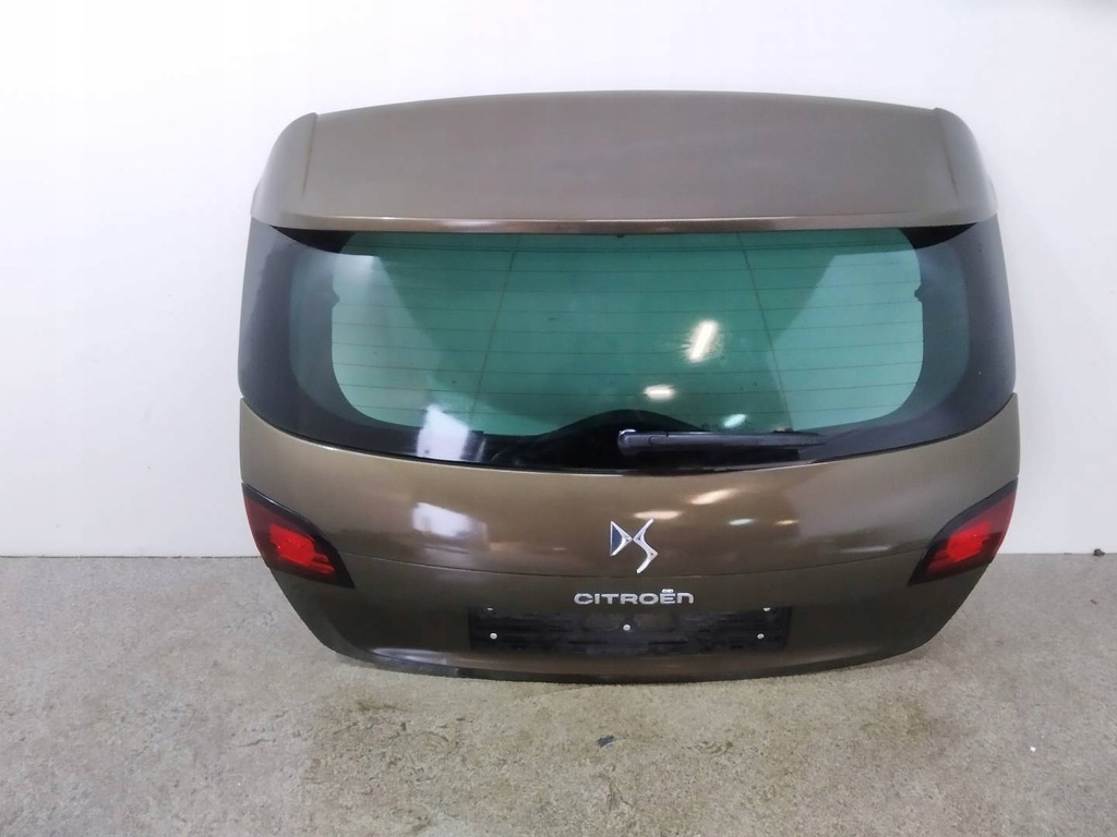фото №1, Крышка багажника задняя багажника kdk стекло citroen ds4 i 2010-