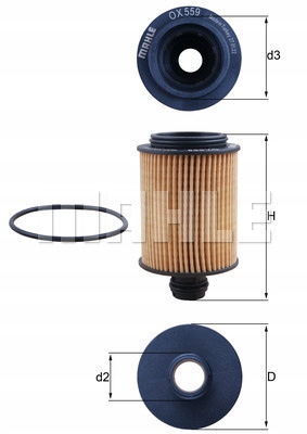 Фільтр оливи knecht Доставка