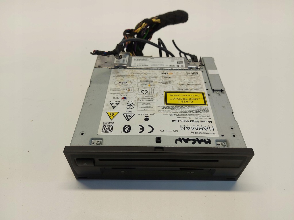 фото №1, Porsche macan 95b радіо навігація 95b035037f