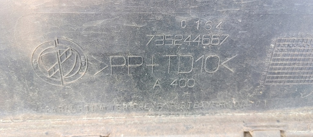 фото №8, Fiat оригинальный номер 735244667 punto ii бампер перед передний