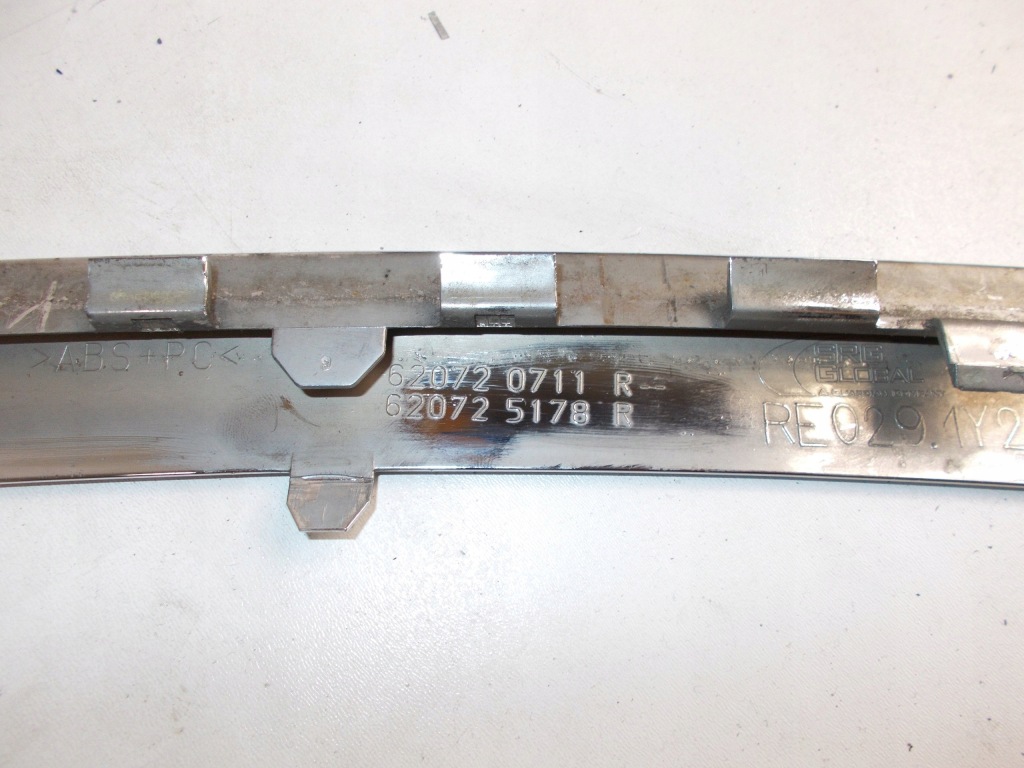 фото №3, Молдинг хром бампера renault grand scenic 3 iii