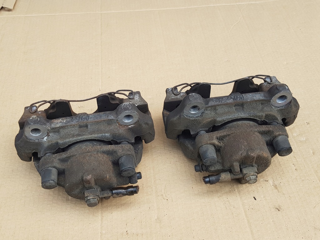 фото №9, Суппорты + скоба + тормозные колодки перед / opel vectra c / 285mm 57mm / исправные
