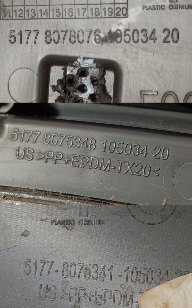 фото №12, Bmw x6m g06 f96 молдинг крила правий перед 51778075341