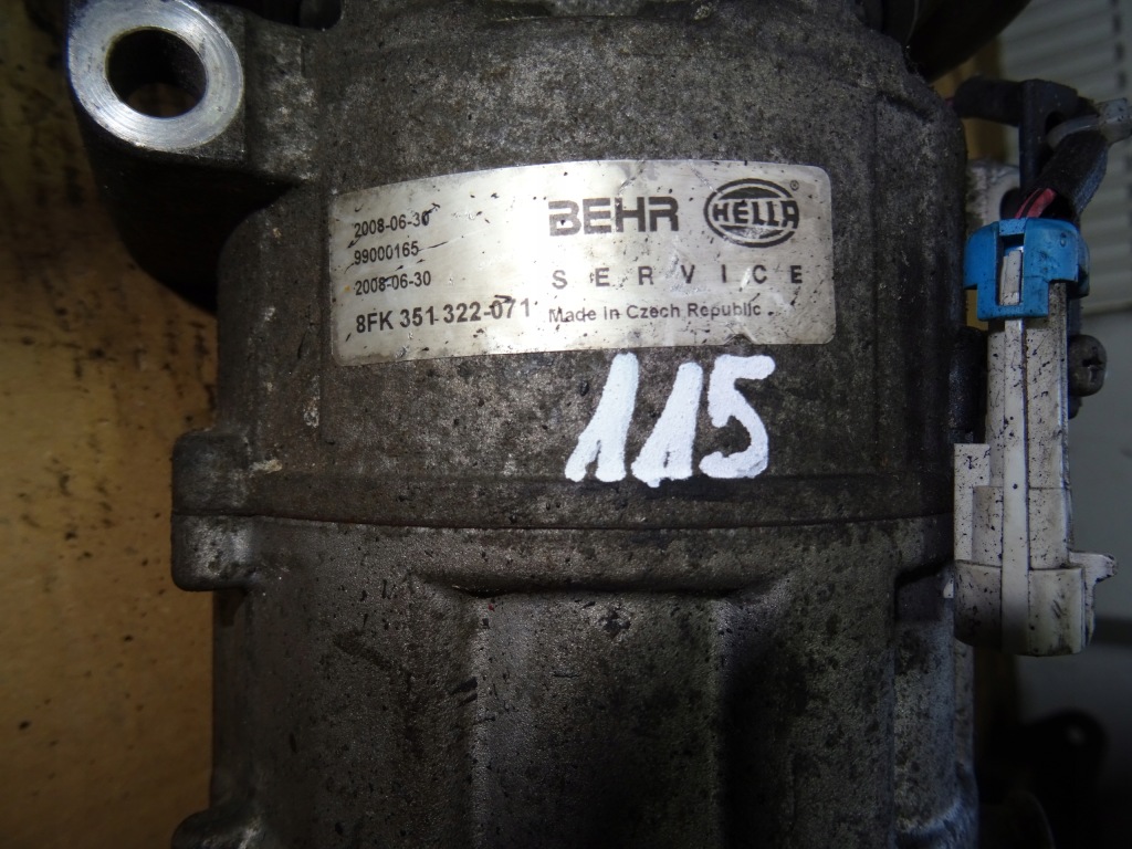 фото №4, Компресор кондиціонера компресор espace iv