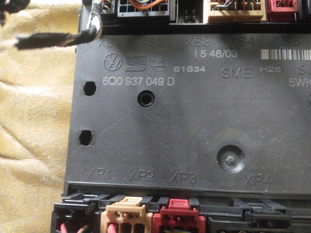 фото №8, Skoda fabia i bky набор стартовый бортовой компьютер ключи 036906034hg