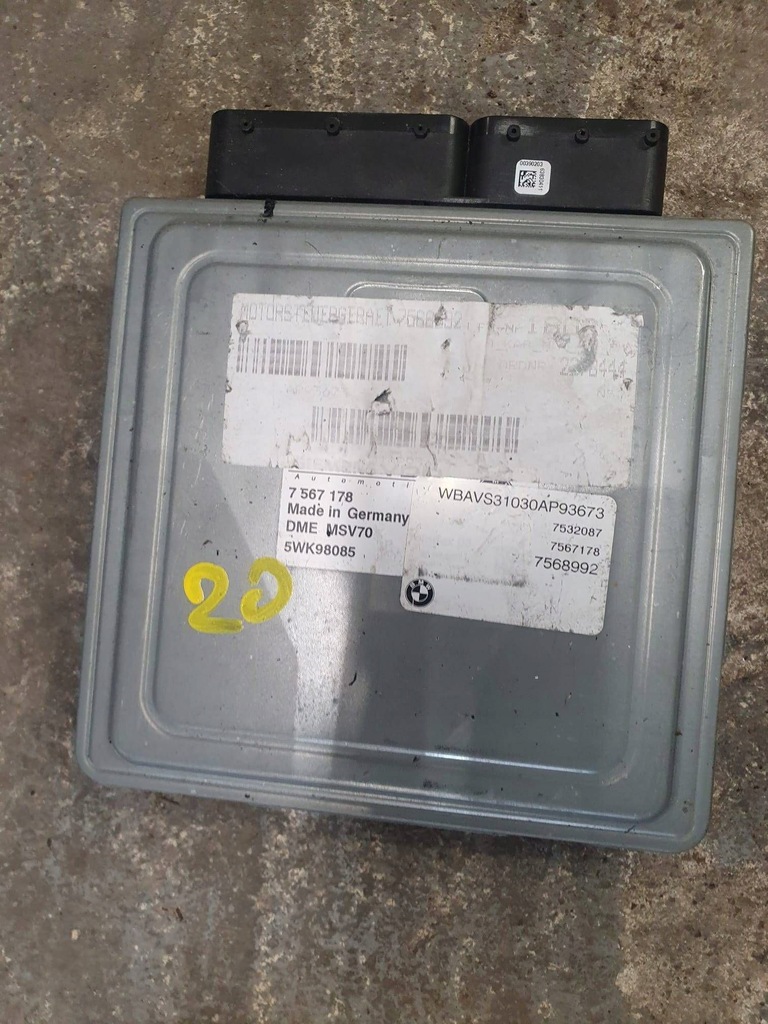 фото №1, Bmw 3 e90 e91 2008 блок керування / модуль ecu