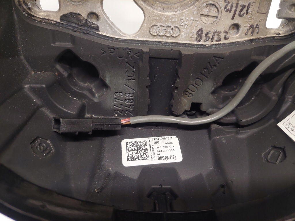 фото №7, Воздуховод многофункциональный кожаный audi a4 b8 lift ładna 8k0419091bm