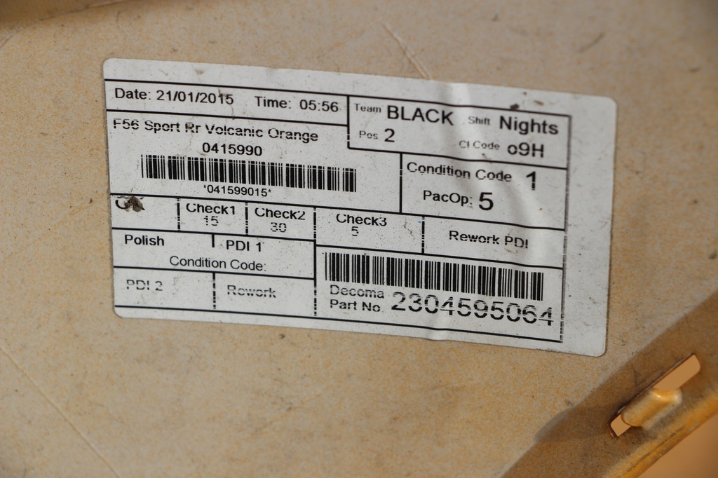 фото №7, Mini cooper s f56 sport бампер задняя задний 2014+