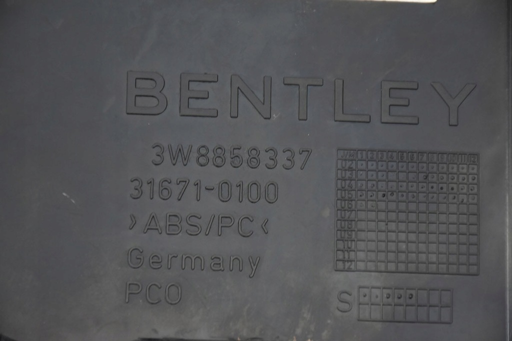 фото №10, Туннель средний панель bentley continental gt 3w0832249 3w8858337