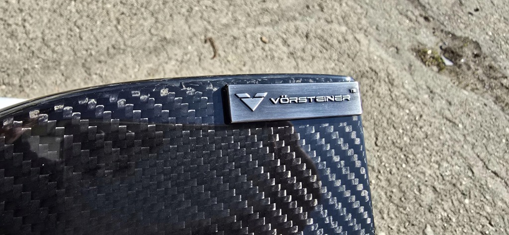 Молдинг накладка порог левая tesla 3 vorsteiner карбон nowa Доставка