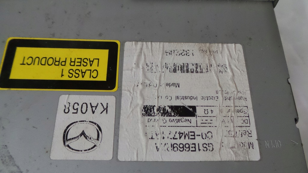 фото №8, Радио заводской mazda gh vi 6 cd orginał ii