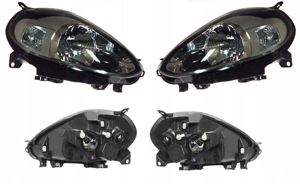 фото №1, Фара лампа fiat punto evo punto valeo l+p