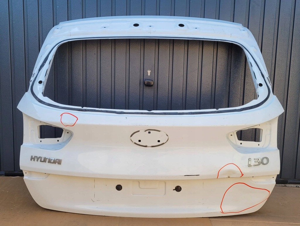 фото №1, Hyundai i30 iii 3 kombi 17- кришка багажника задня задня