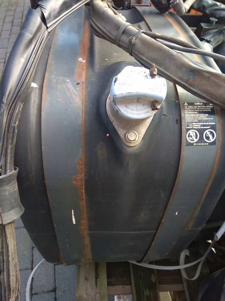 фото №1, Бак adblue mercedes actros axor