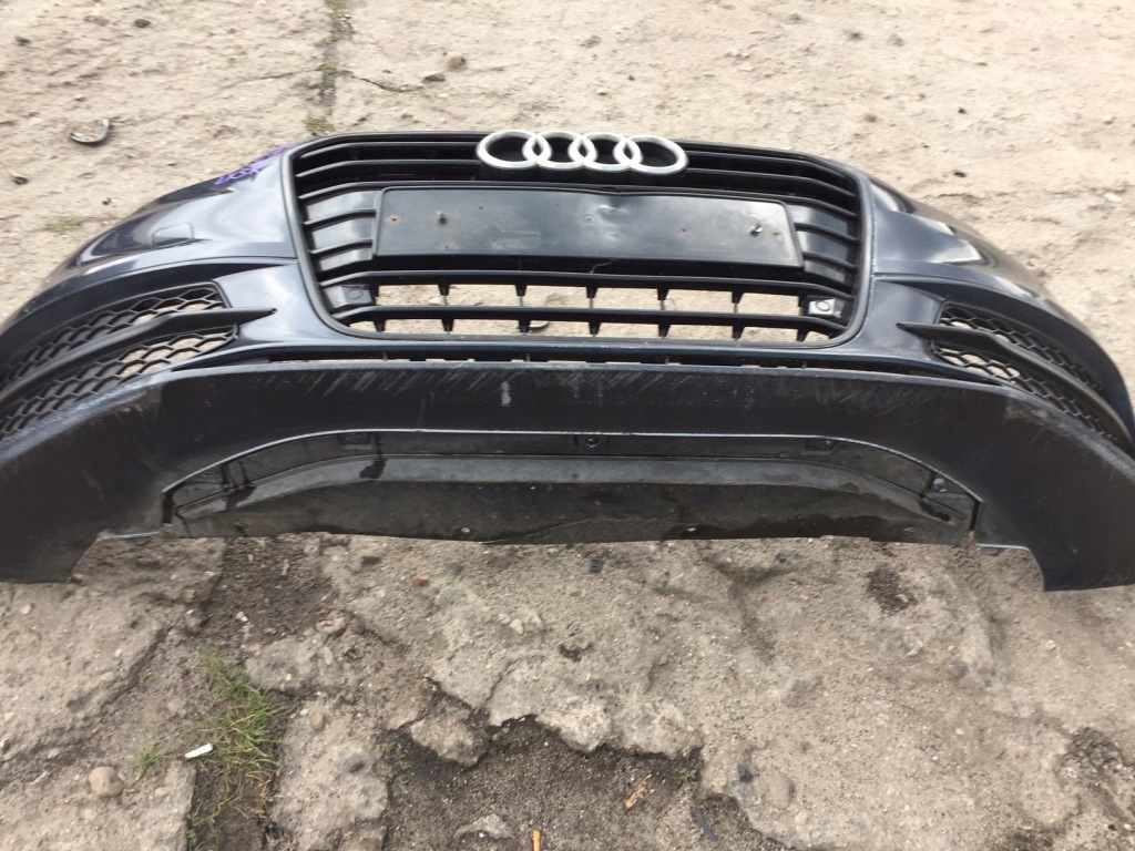 фото №5, Audi a6 c7 s-line lx5r бампер передній перед решітка радіатора