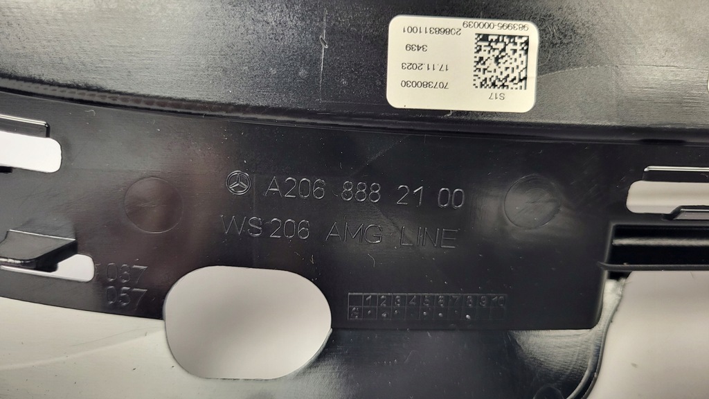 фото №6, -решітка радіатора решітка радіатора радіатора mercedes c-klasa a206 w206 amg line 21-