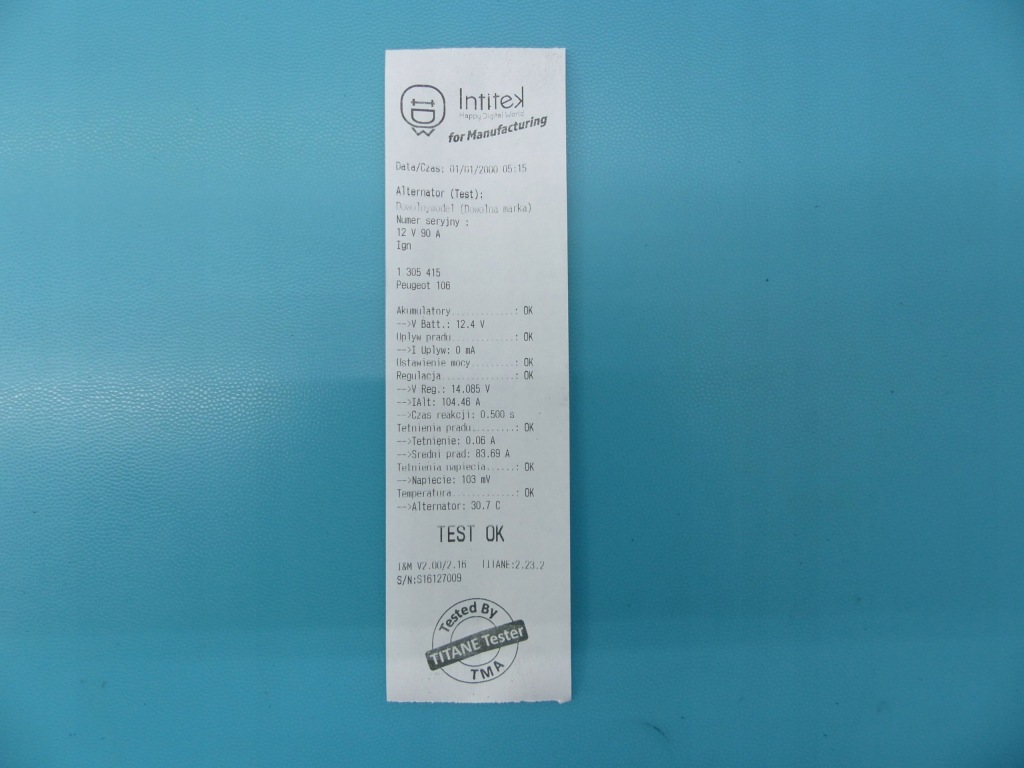 Test генератор peugeot 106 96721306580 1.0 jedn Недорого