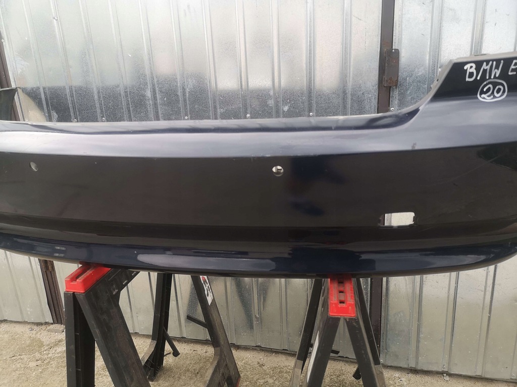 фото №7, Бампер задняя bmw 3 coupe e92 pdc monacoblau a35/5