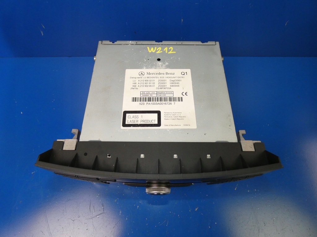 фото №2, Mercedes e w212 радио заводской