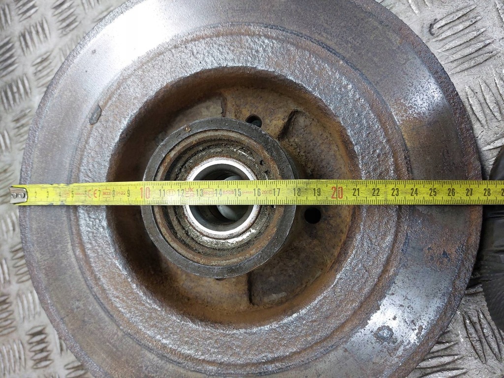 фото №5, Тормозные диски тормозные задняя ступица renault grand scenic ii