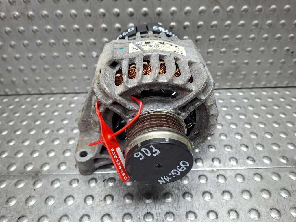 фото №1, Генератор 51854903 fiat panda iii 500 0.9 twin air 2012-