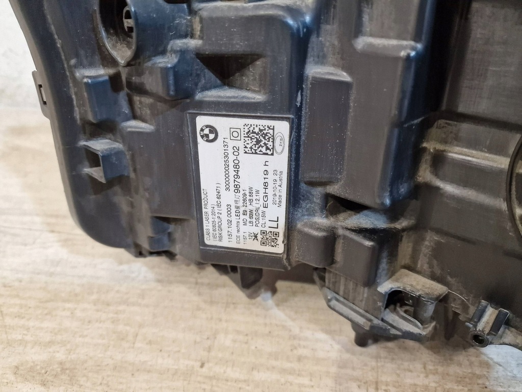 фото №6, Bmw 5 g30 g31 m5 f90 competition лампа правая перед full led laser 9879480-02