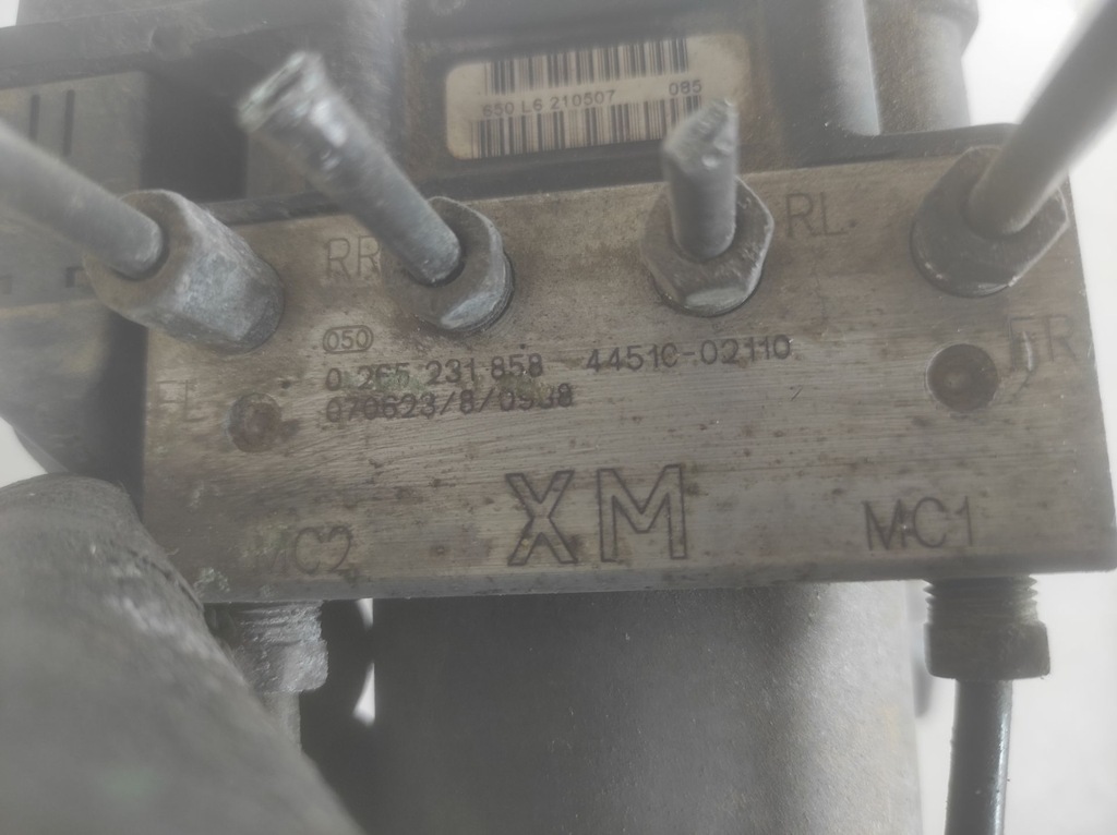 фото №6, Насос abs toyota auris 0265231858