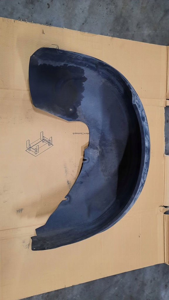 фото №1, Подкрылок правый задняя volvo s80